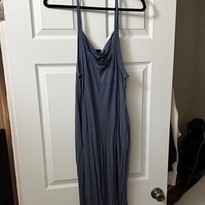 Pinkblush Strapless Gray Dress
